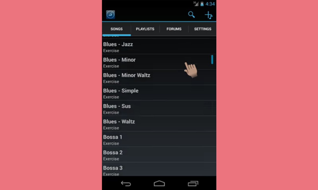 ireal pro rhodes on android